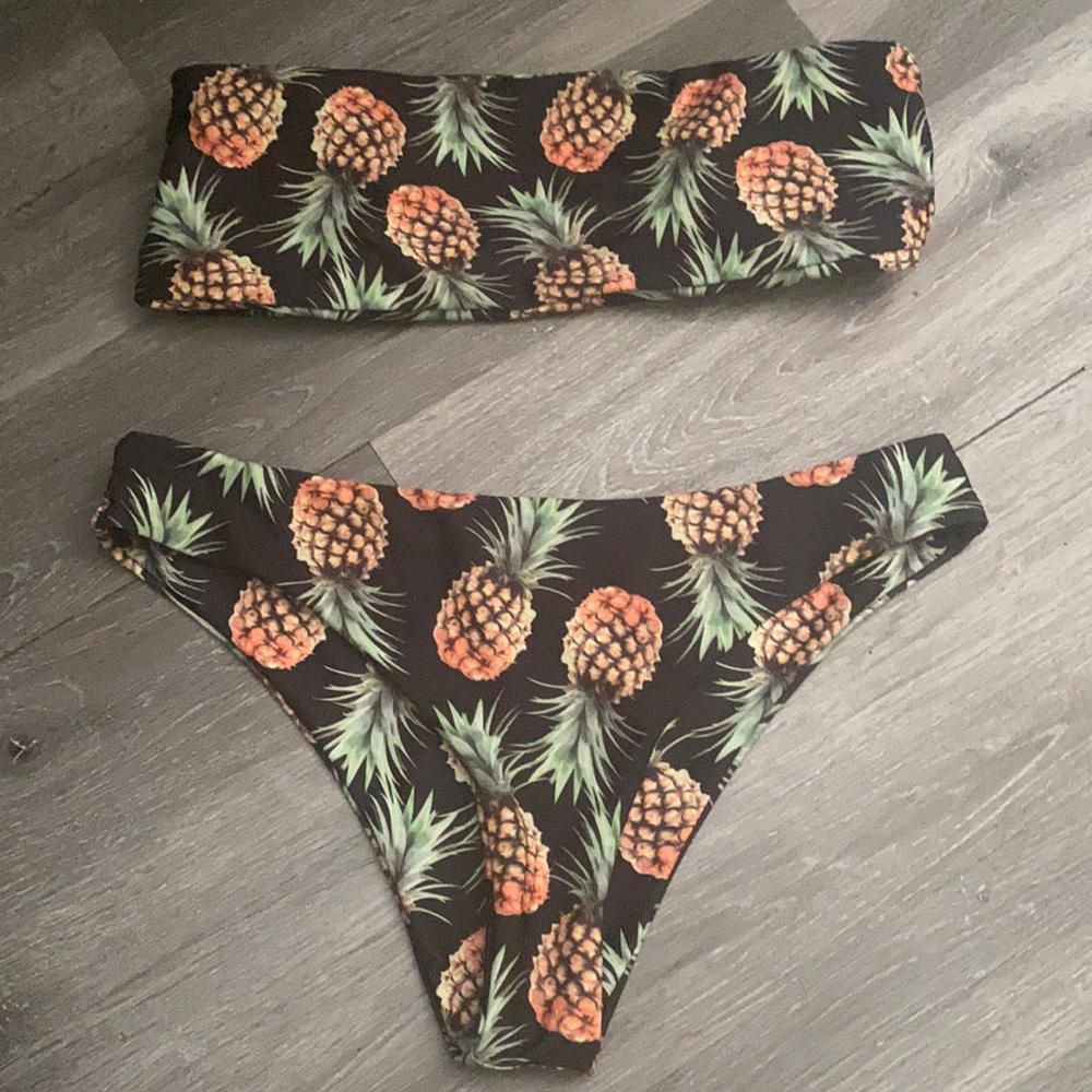 Pineapple bathing suit
